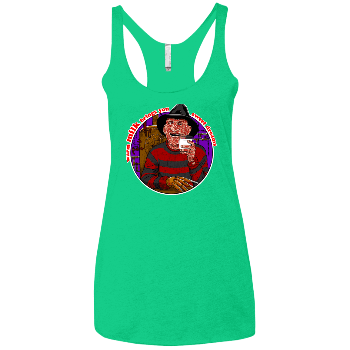 T-Shirts Envy / X-Small Sweet Dreams Women's Triblend Racerback Tank