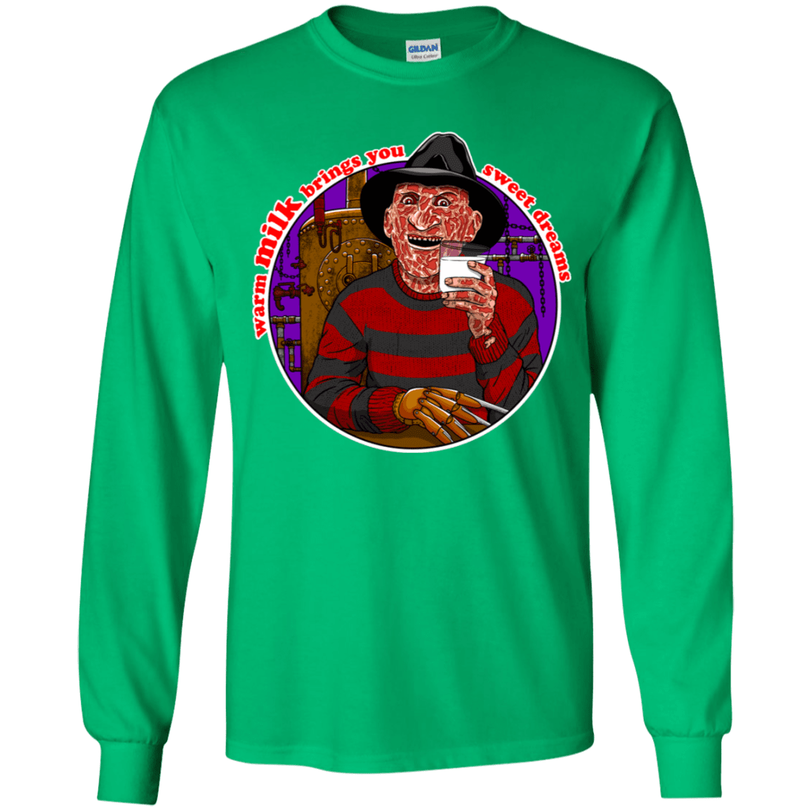 T-Shirts Irish Green / YS Sweet Dreams Youth Long Sleeve T-Shirt
