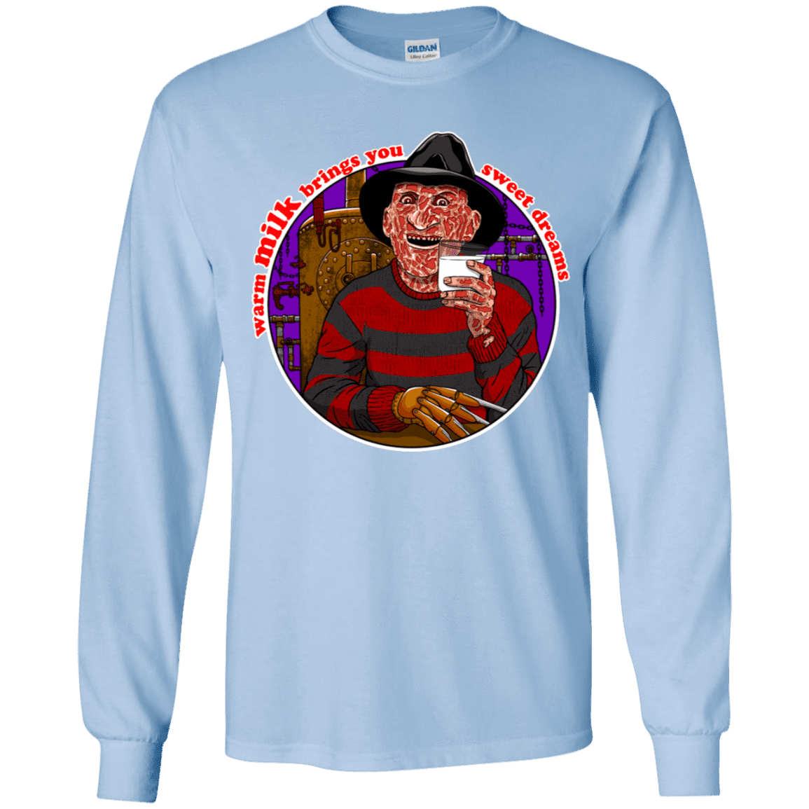 T-Shirts Light Blue / YS Sweet Dreams Youth Long Sleeve T-Shirt