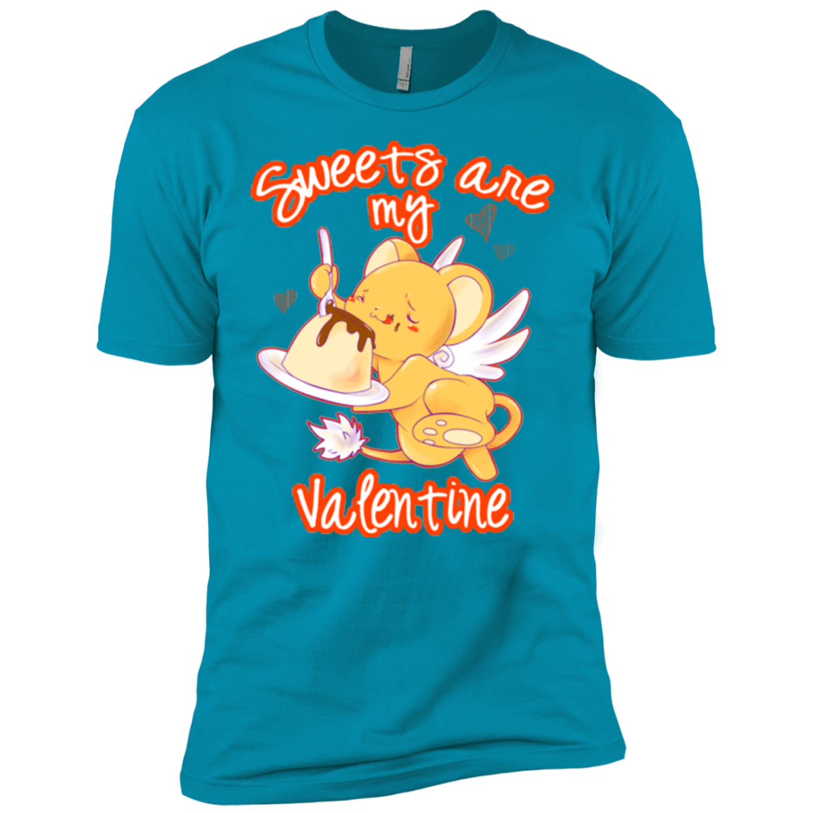 T-Shirts Turquoise / YXS Sweets are my Valentine Boys Premium T-Shirt