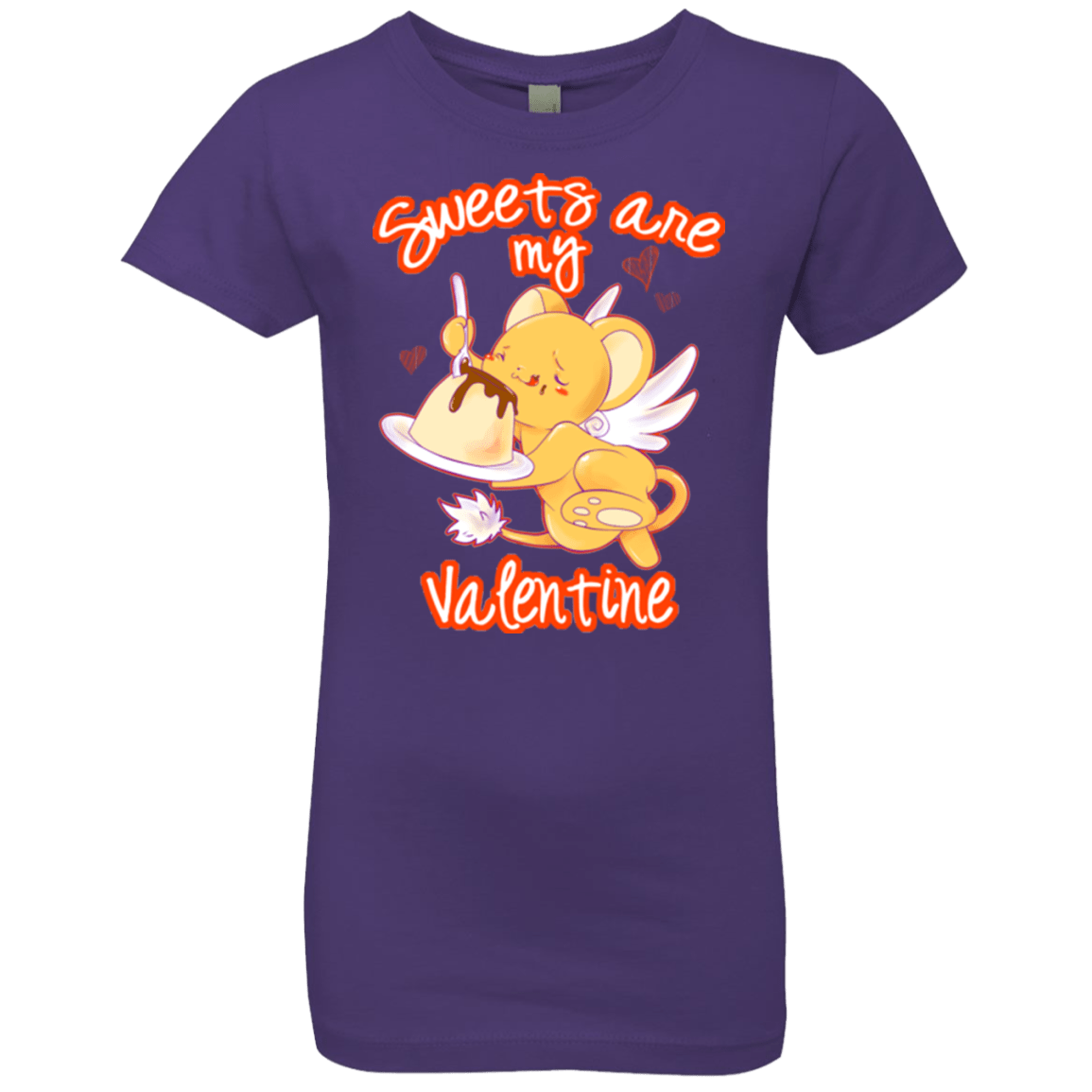 T-Shirts Purple Rush / YXS Sweets are my Valentine Girls Premium T-Shirt