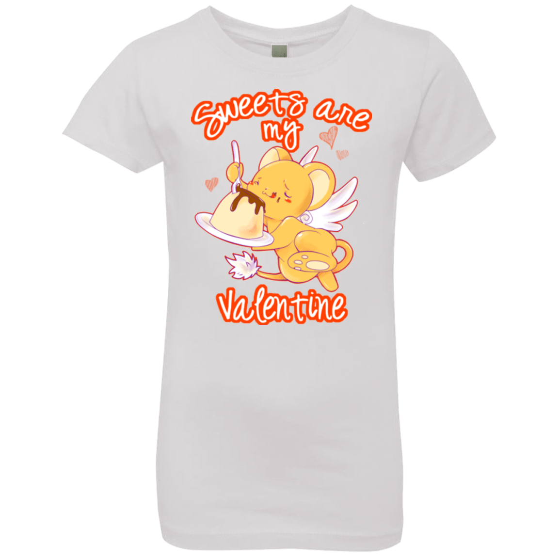 T-Shirts White / YXS Sweets are my Valentine Girls Premium T-Shirt