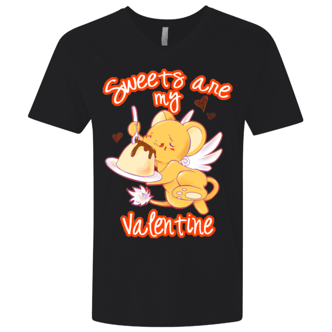 T-Shirts Black / X-Small Sweets are my Valentine Men's Premium V-Neck