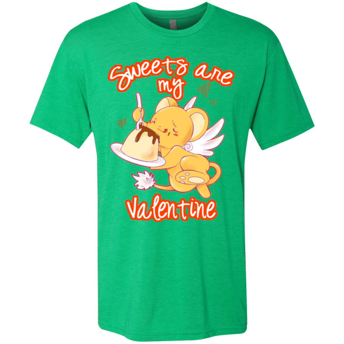 T-Shirts Envy / Small Sweets are my Valentine Men's Triblend T-Shirt