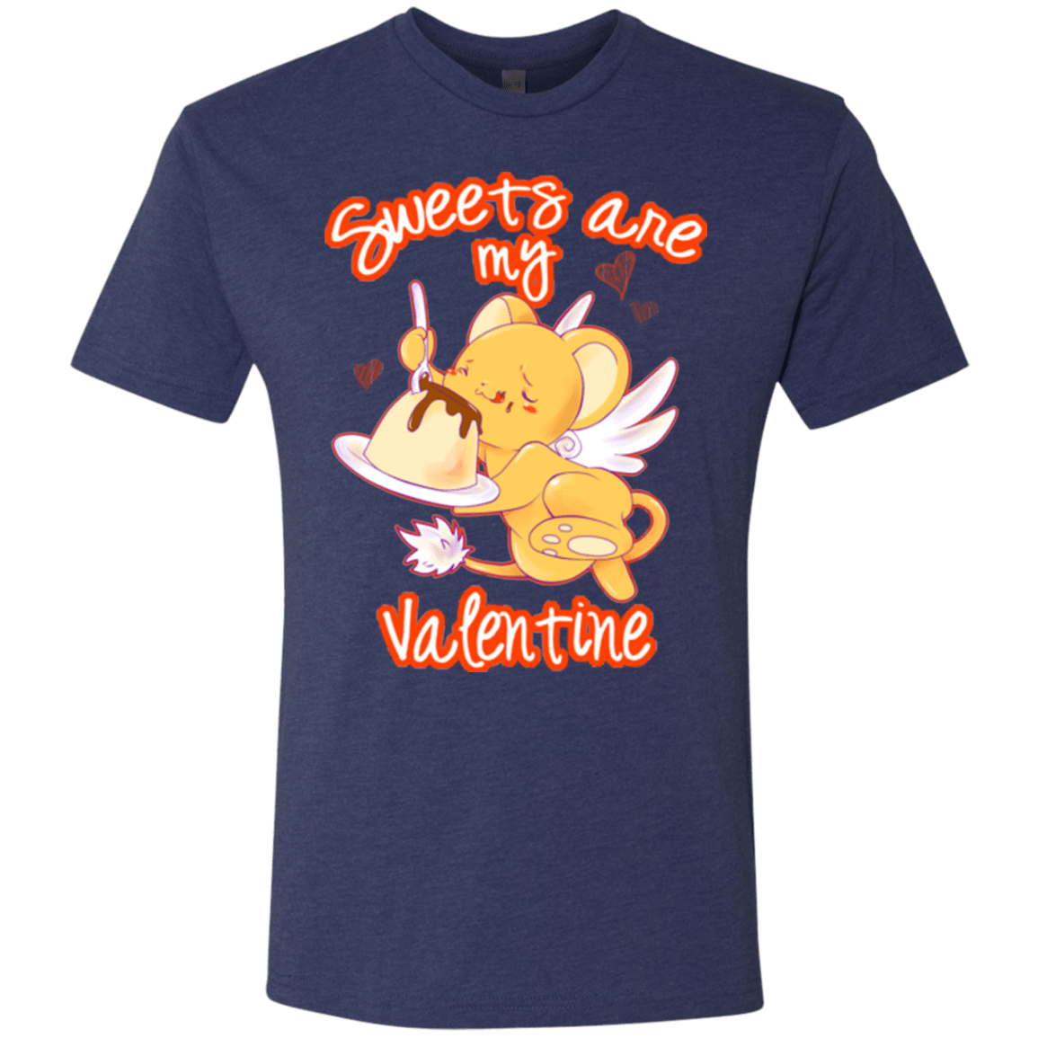 T-Shirts Vintage Navy / Small Sweets are my Valentine Men's Triblend T-Shirt
