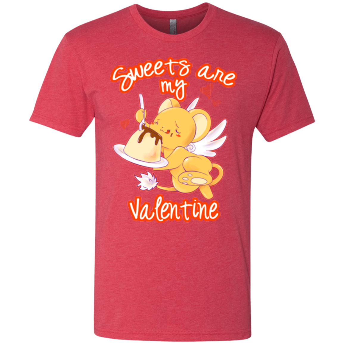 T-Shirts Vintage Red / Small Sweets are my Valentine Men's Triblend T-Shirt