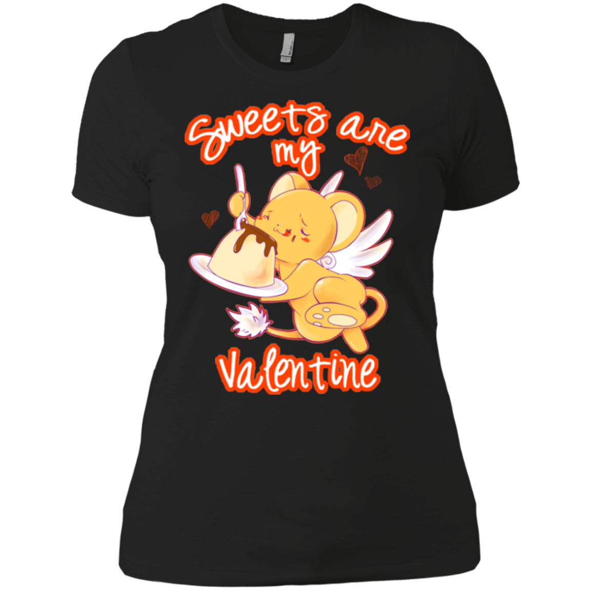 T-Shirts Black / X-Small Sweets are my Valentine Women's Premium T-Shirt