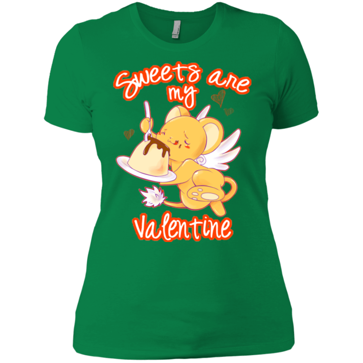 T-Shirts Kelly Green / X-Small Sweets are my Valentine Women's Premium T-Shirt