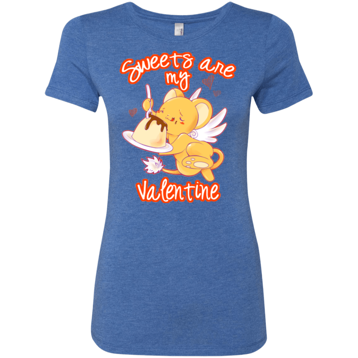 T-Shirts Vintage Royal / Small Sweets are my Valentine Women's Triblend T-Shirt