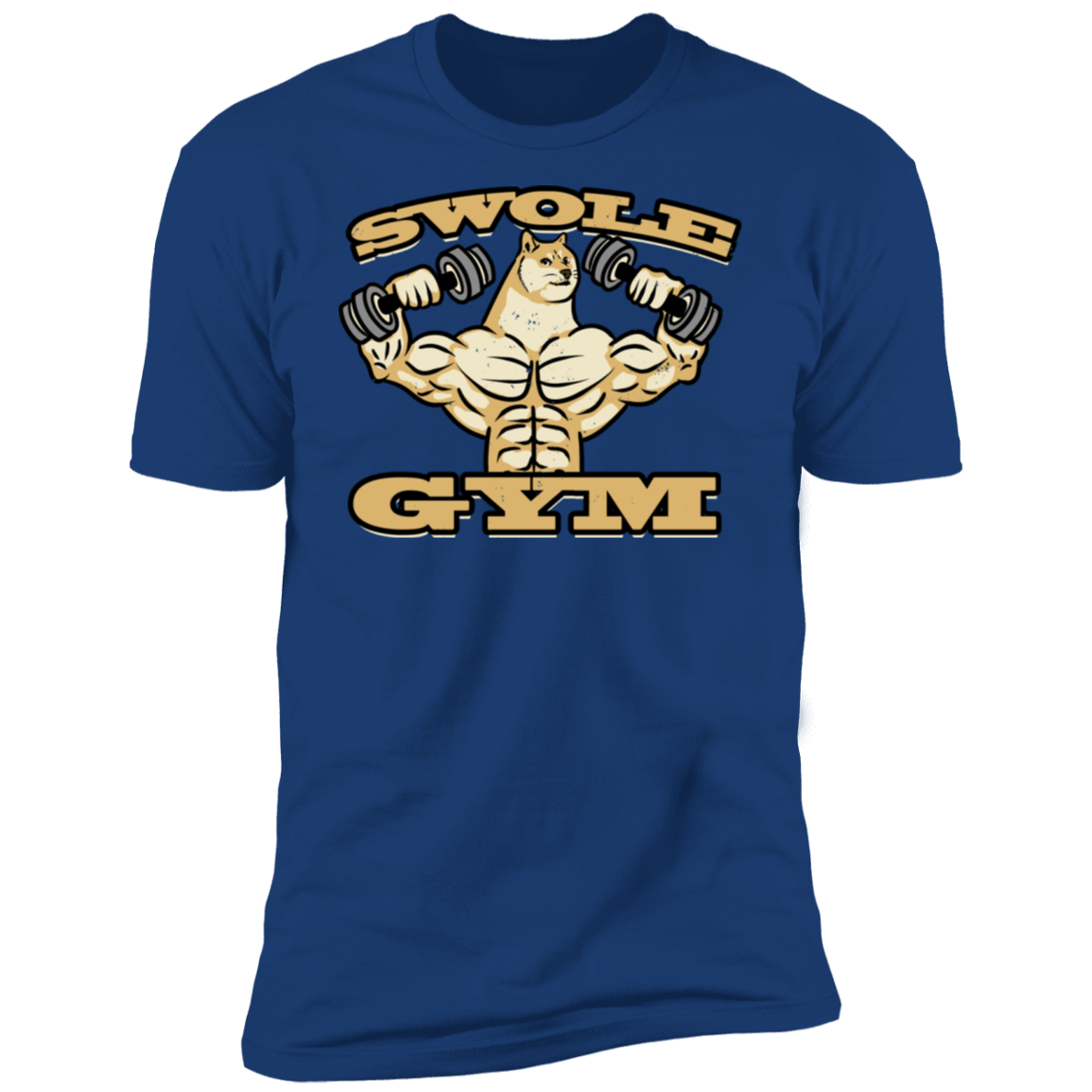 T-Shirts Royal / S Swole Gym Men's Premium T-Shirt