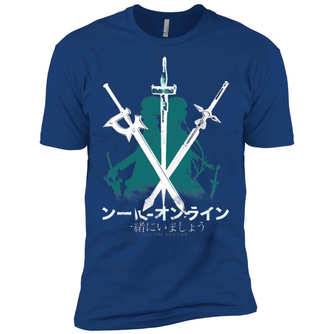 T-Shirts Royal / X-Small Sword Art Men's Premium T-Shirt