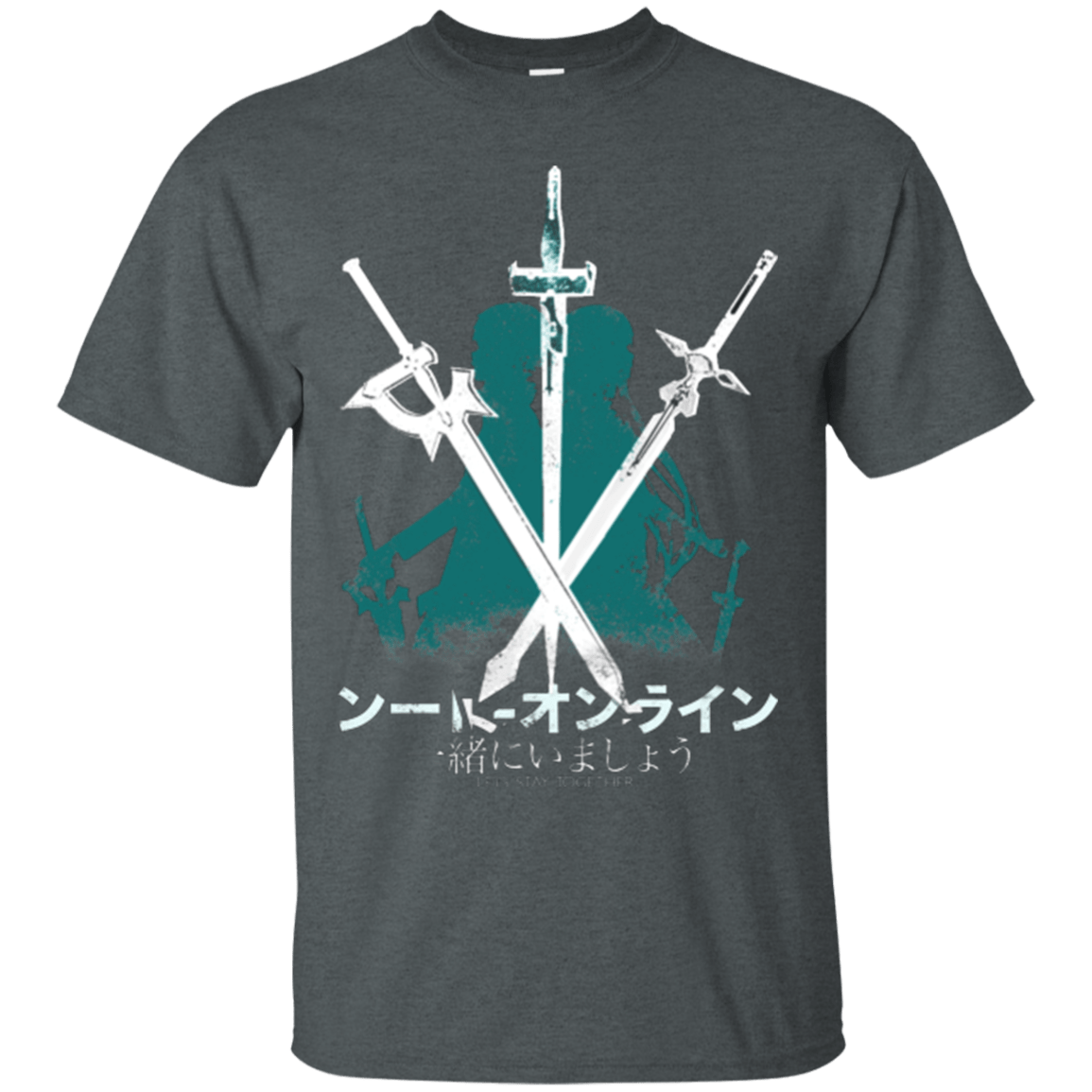 T-Shirts Dark Heather / Small Sword Art T-Shirt