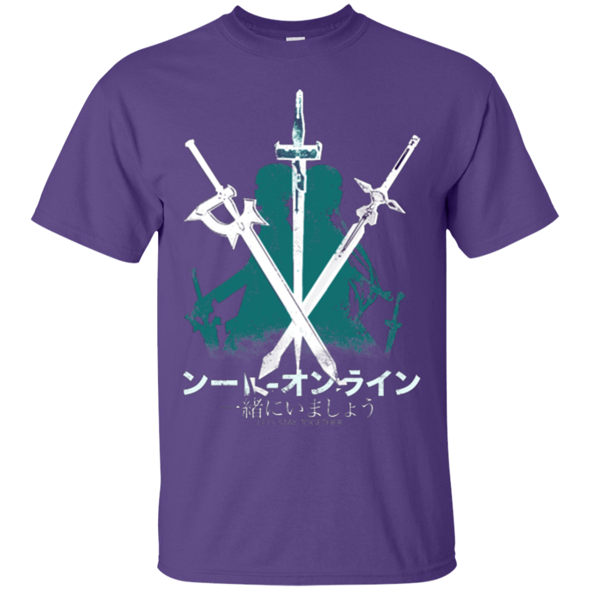T-Shirts Purple / Small Sword Art T-Shirt