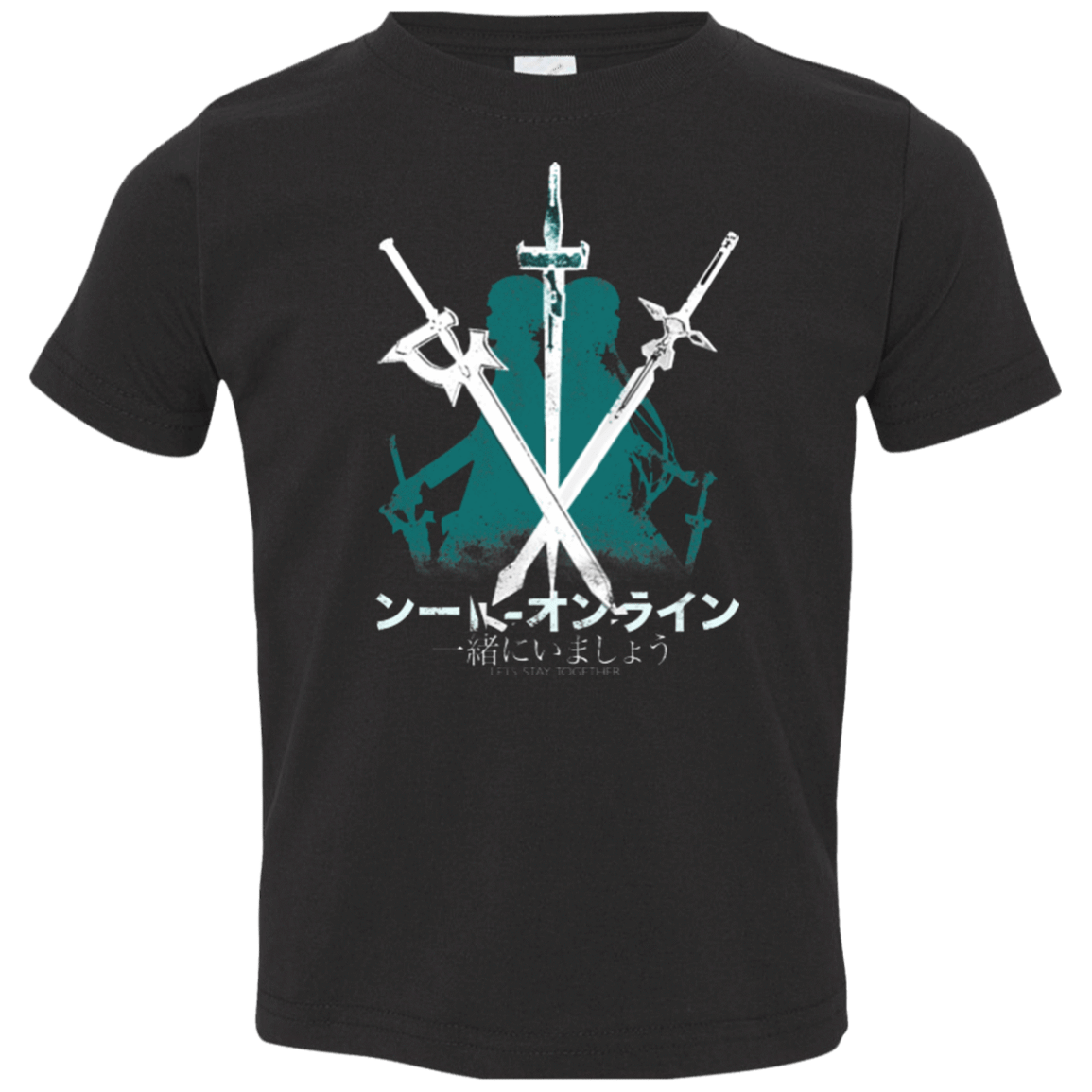 T-Shirts Black / 2T Sword Art Toddler Premium T-Shirt
