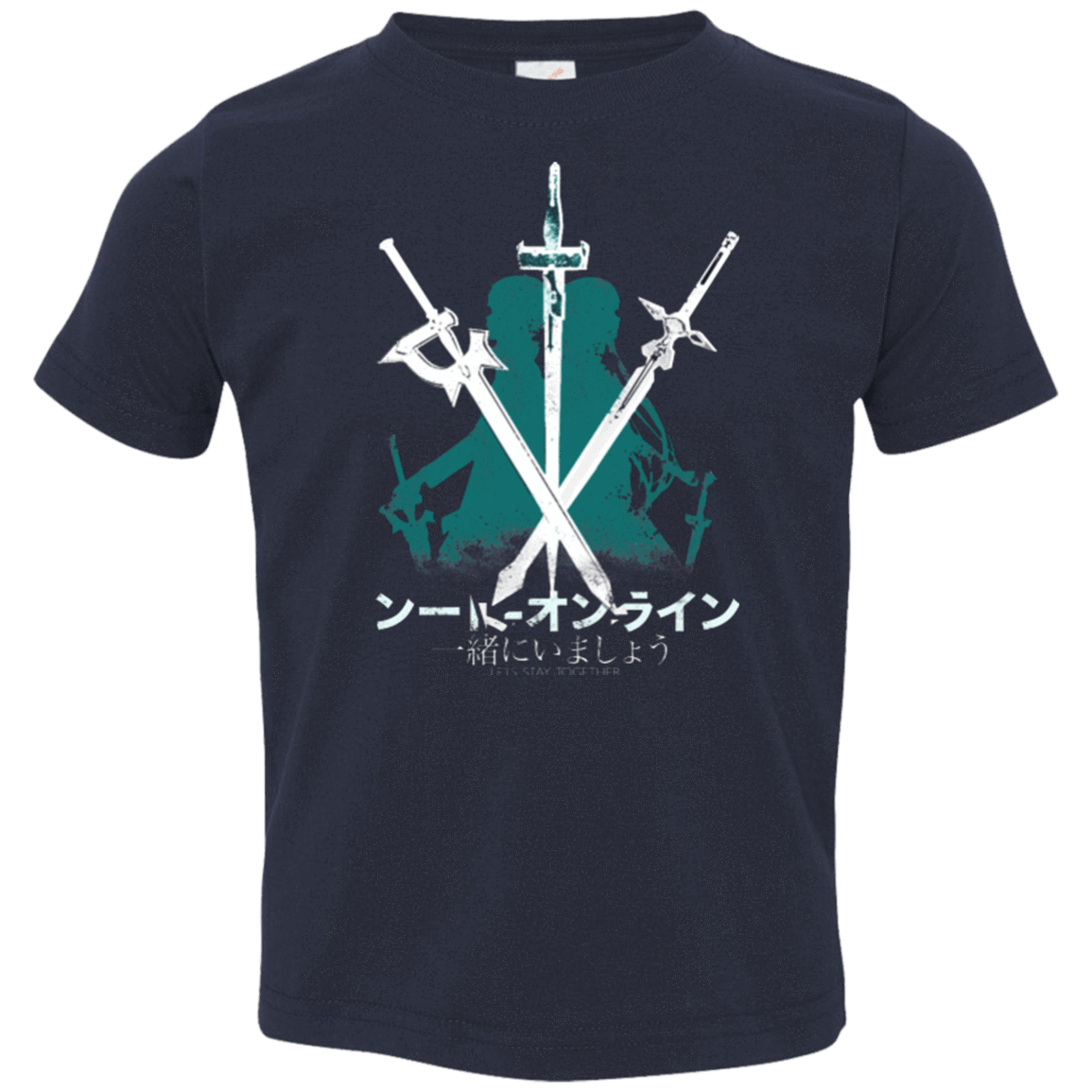 T-Shirts Navy / 2T Sword Art Toddler Premium T-Shirt