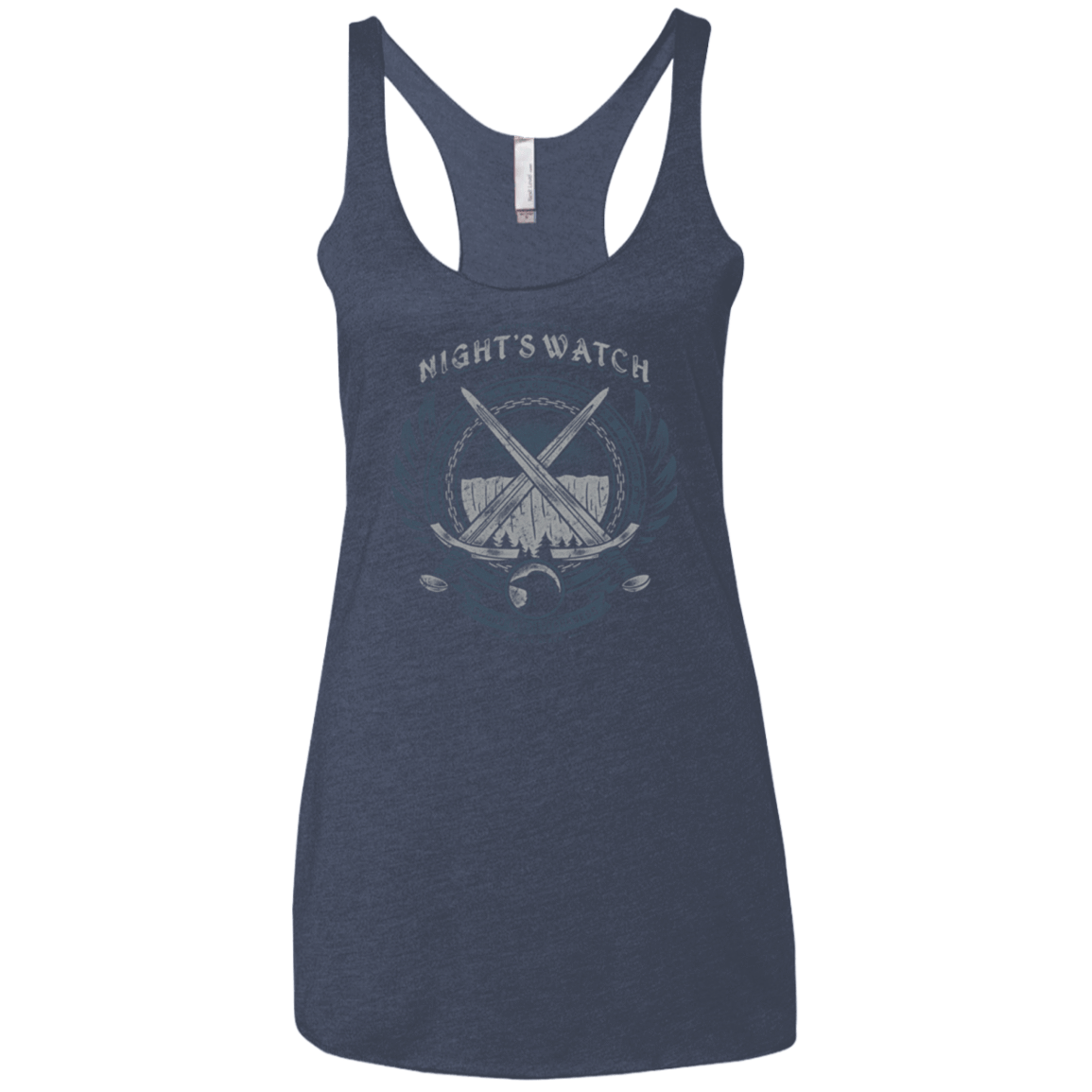 T-Shirts Vintage Navy / X-Small SWORD IN THE DARKNESS Women's Triblend Racerback Tank