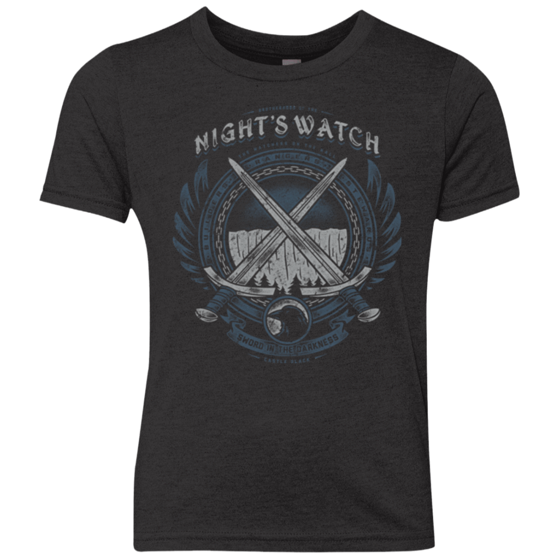 T-Shirts Vintage Black / YXS SWORD IN THE DARKNESS Youth Triblend T-Shirt