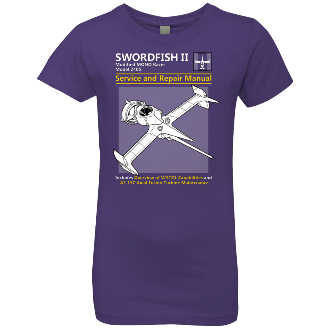 T-Shirts Purple Rush / YXS SWORDFISH SERVICE AND REPAIR MANUAL Girls Premium T-Shirt