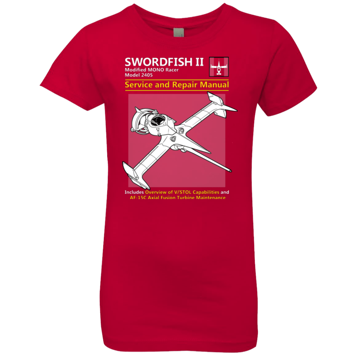 T-Shirts Red / YXS SWORDFISH SERVICE AND REPAIR MANUAL Girls Premium T-Shirt
