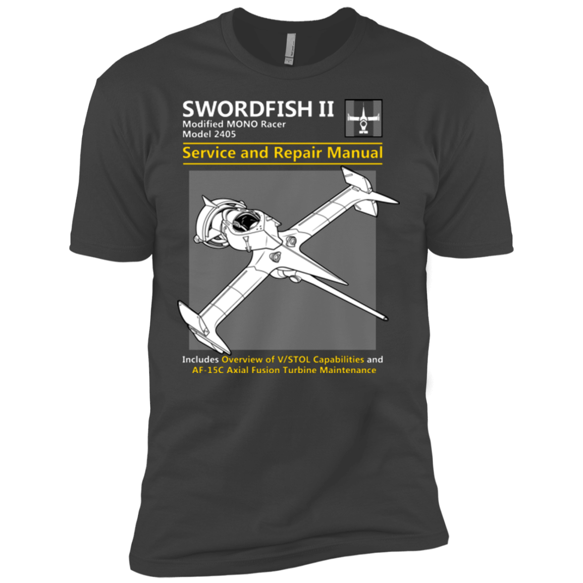 T-Shirts Heavy Metal / X-Small SWORDFISH SERVICE AND REPAIR MANUAL Men's Premium T-Shirt