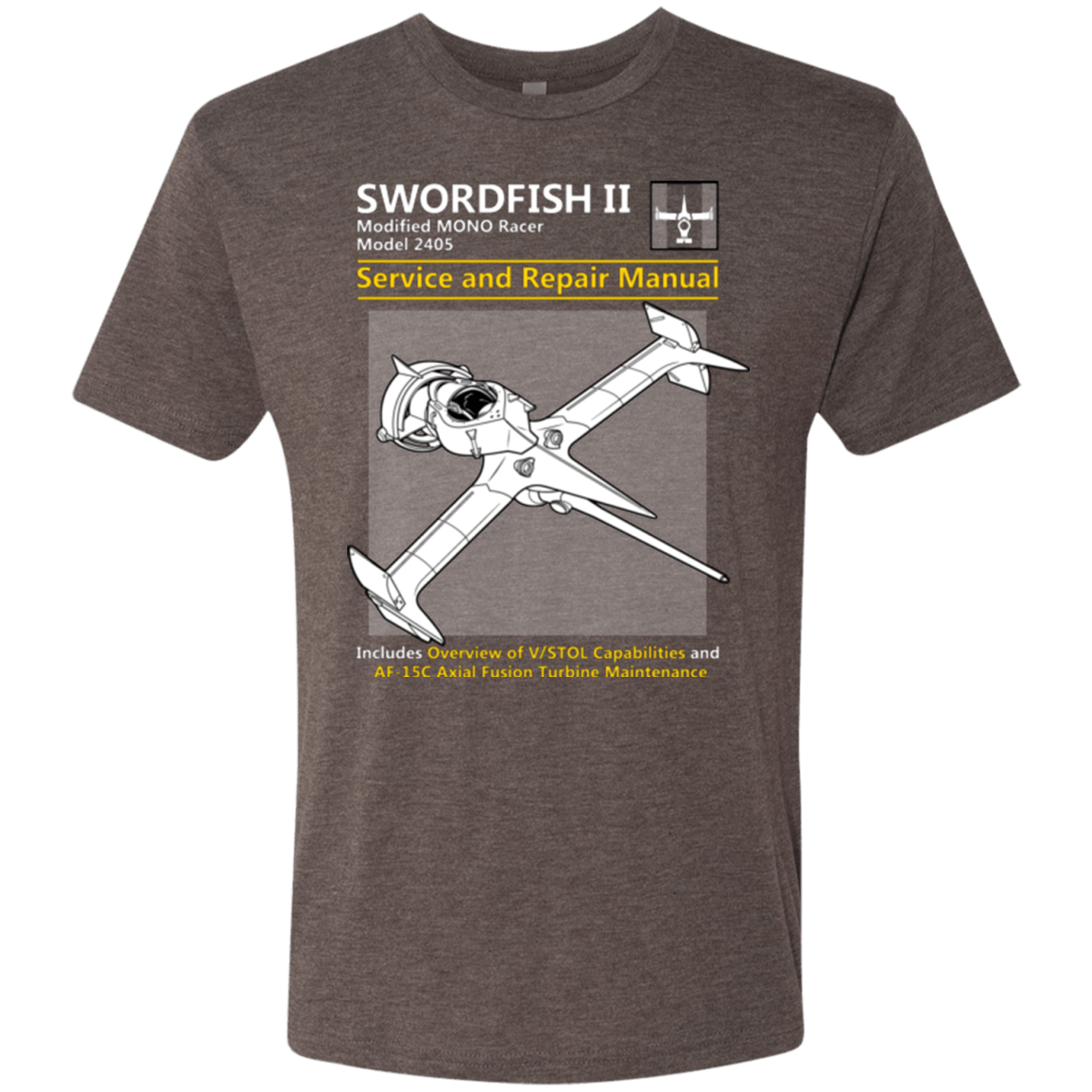 T-Shirts Macchiato / Small SWORDFISH SERVICE AND REPAIR MANUAL Men's Triblend T-Shirt
