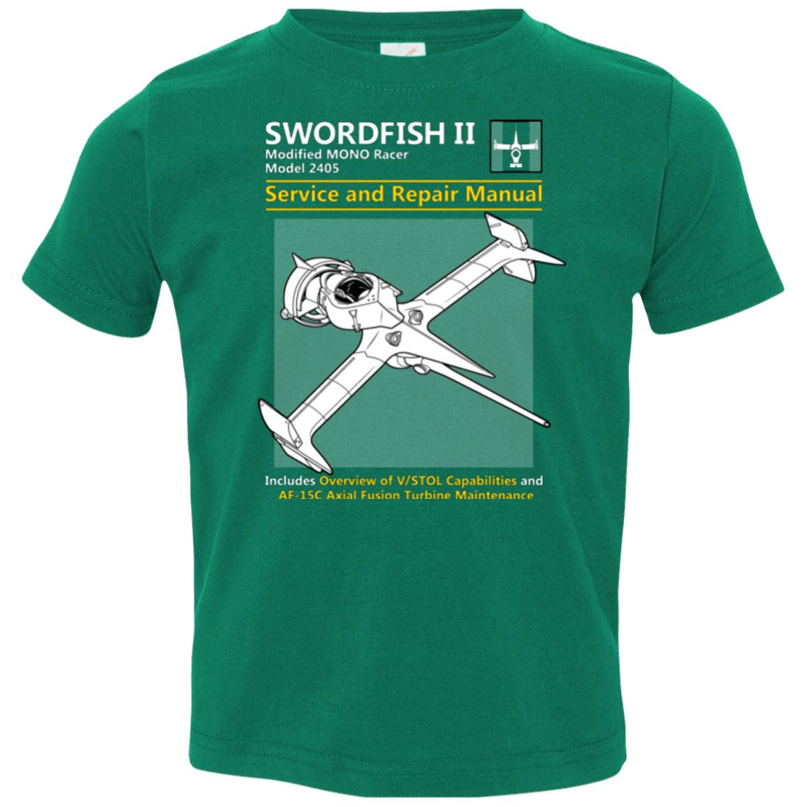 T-Shirts Kelly / 2T SWORDFISH SERVICE AND REPAIR MANUAL Toddler Premium T-Shirt