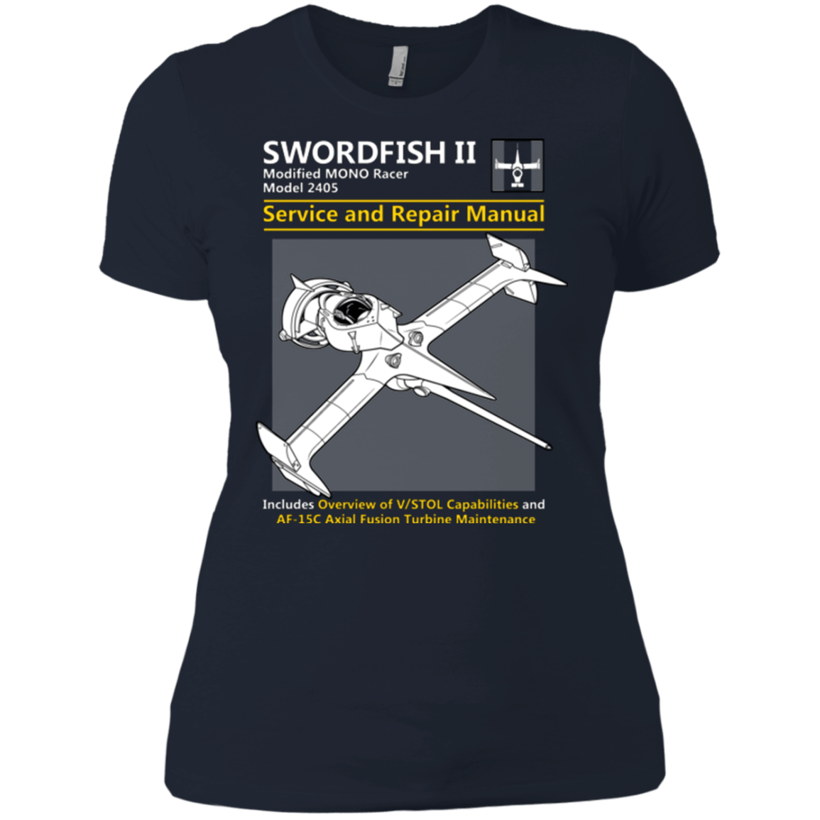 T-Shirts Midnight Navy / X-Small SWORDFISH SERVICE AND REPAIR MANUAL Women's Premium T-Shirt