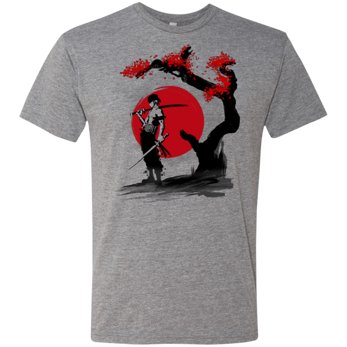 T-Shirts Premium Heather / Small Swordsman Pirate Men's Triblend T-Shirt