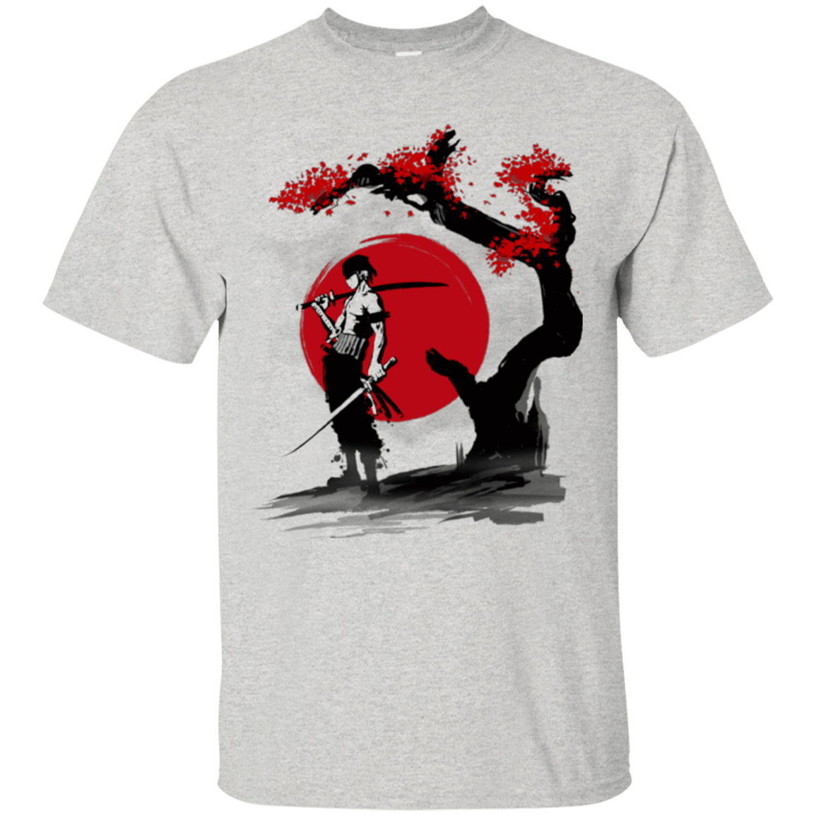 T-Shirts Ash / Small Swordsman Pirate T-Shirt