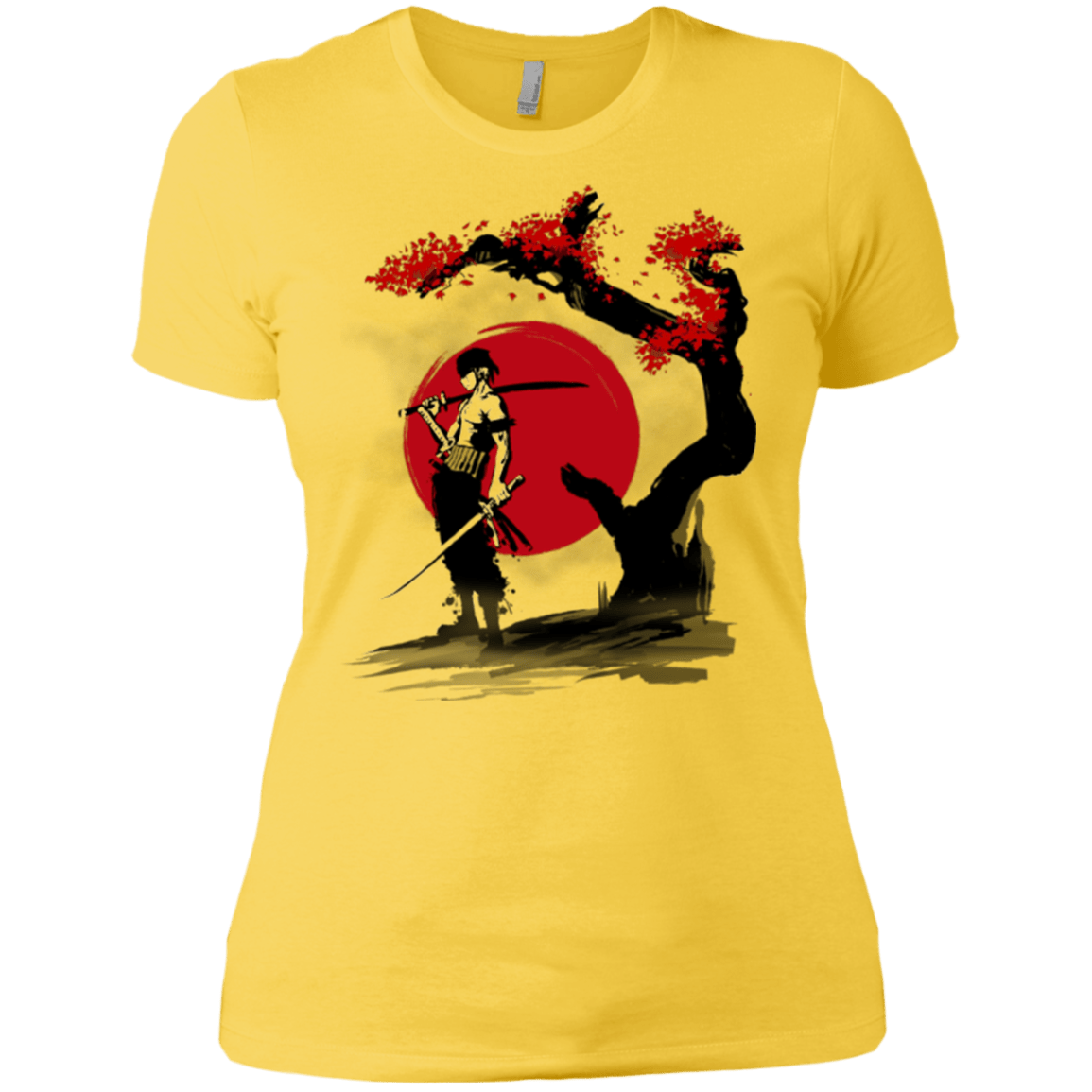 T-Shirts Vibrant Yellow / X-Small Swordsman Pirate Women's Premium T-Shirt