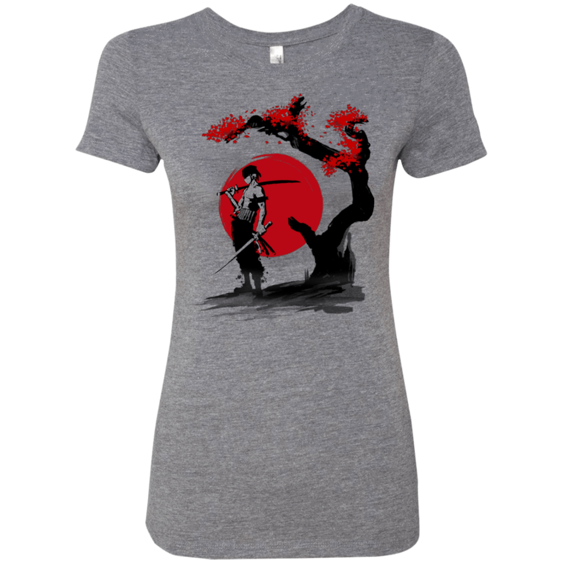 T-Shirts Premium Heather / Small Swordsman Pirate Women's Triblend T-Shirt