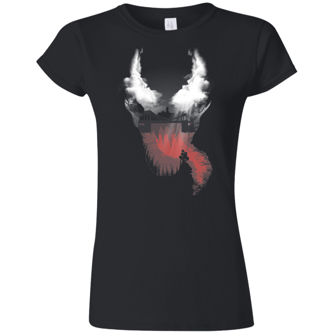 T-Shirts Black / S Symbiote City Junior Slimmer-Fit T-Shirt