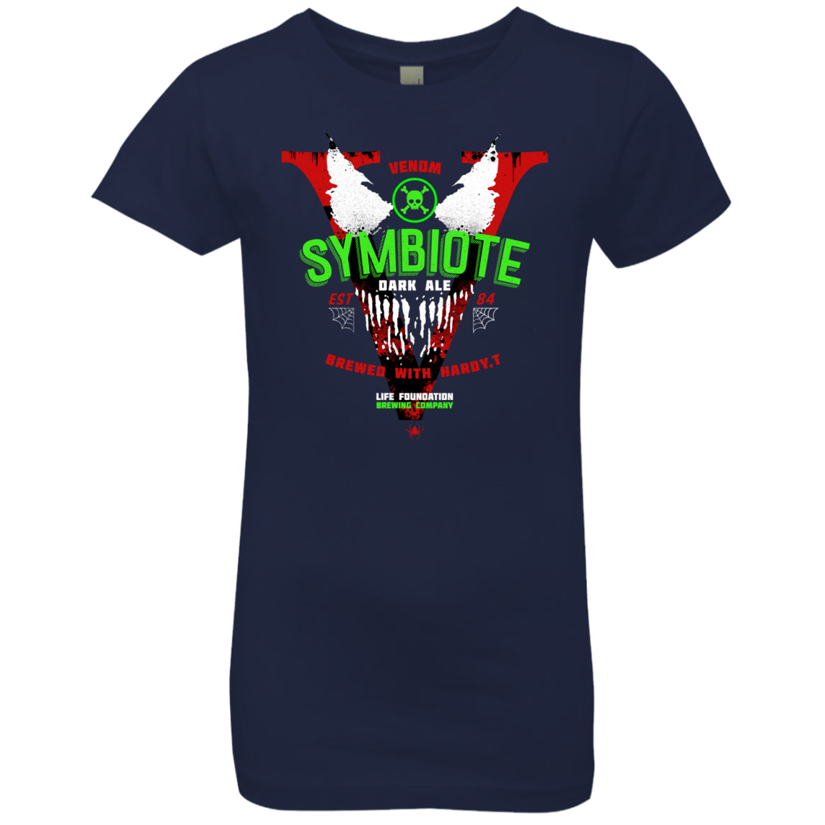 Symbiote Dark Ale Girls Premium T-Shirt