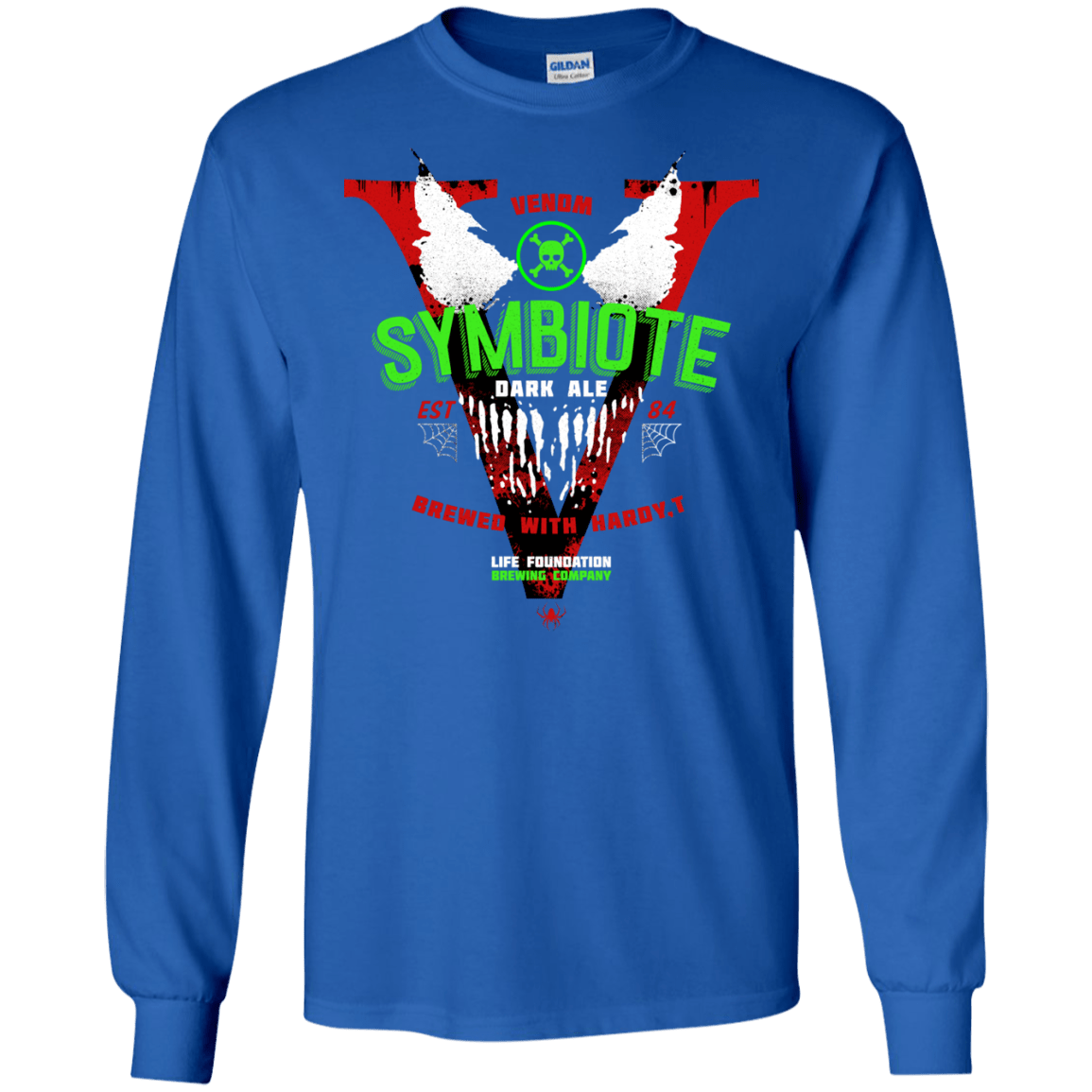 Symbiote Dark Ale Men's Long Sleeve T-Shirt