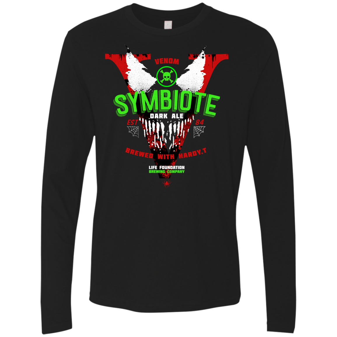 Symbiote Dark Ale Men's Premium Long Sleeve
