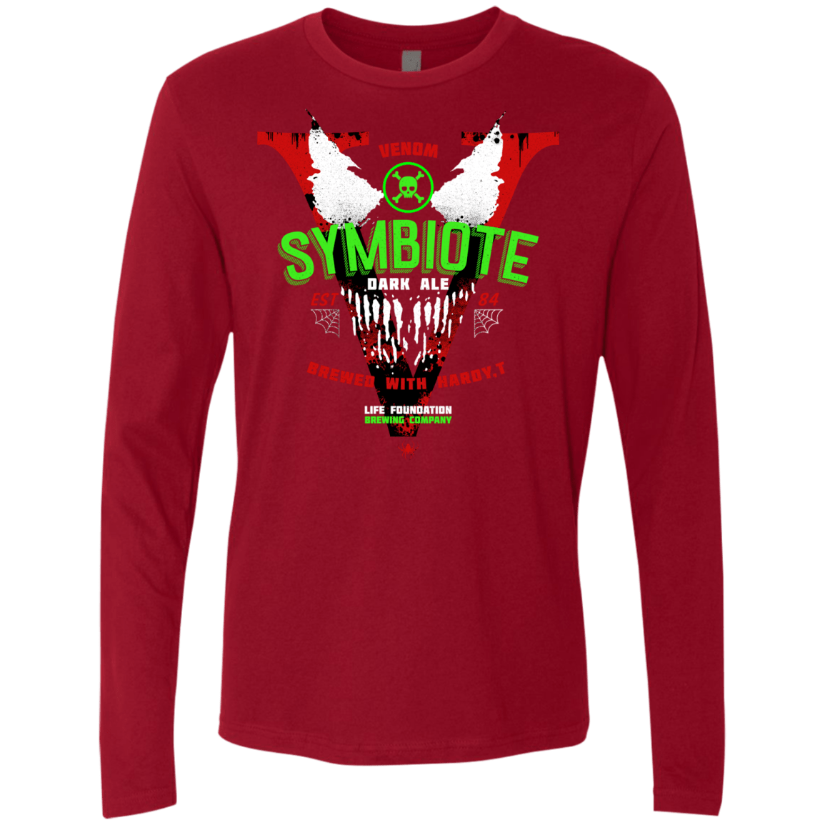 Symbiote Dark Ale Men's Premium Long Sleeve