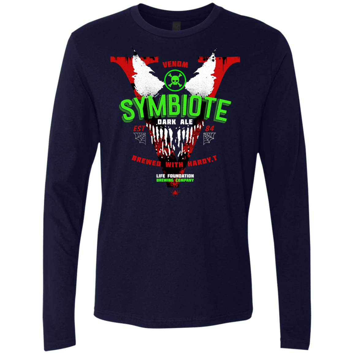 Symbiote Dark Ale Men's Premium Long Sleeve
