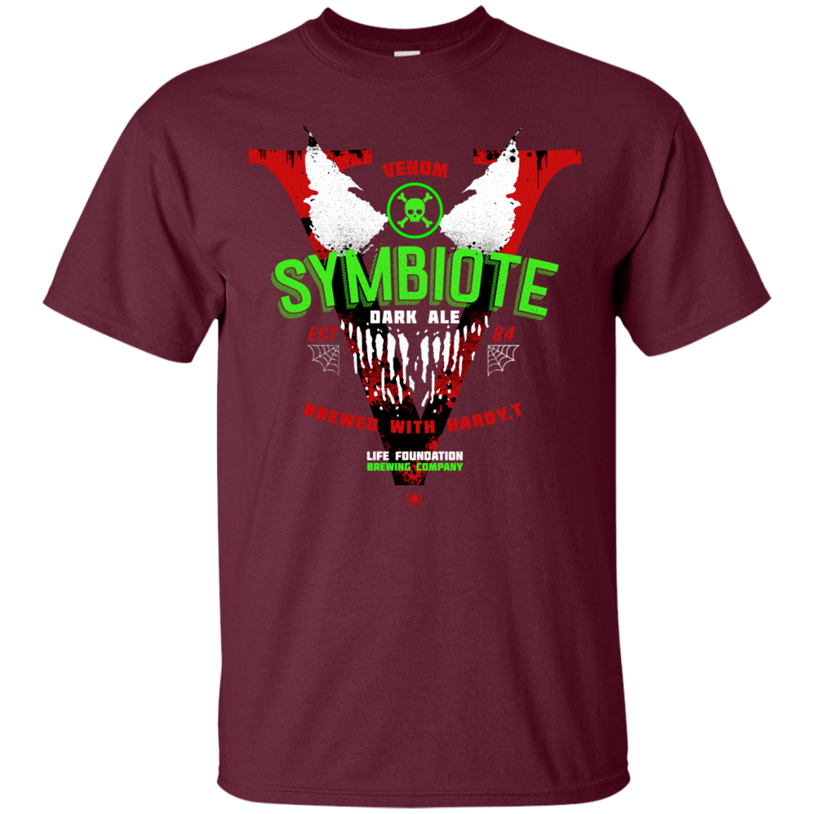 T-Shirts Maroon / S Symbiote Dark Ale T-Shirt