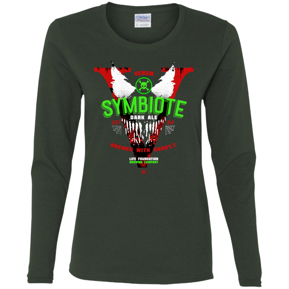 Symbiote Dark Ale Women's Long Sleeve T-Shirt