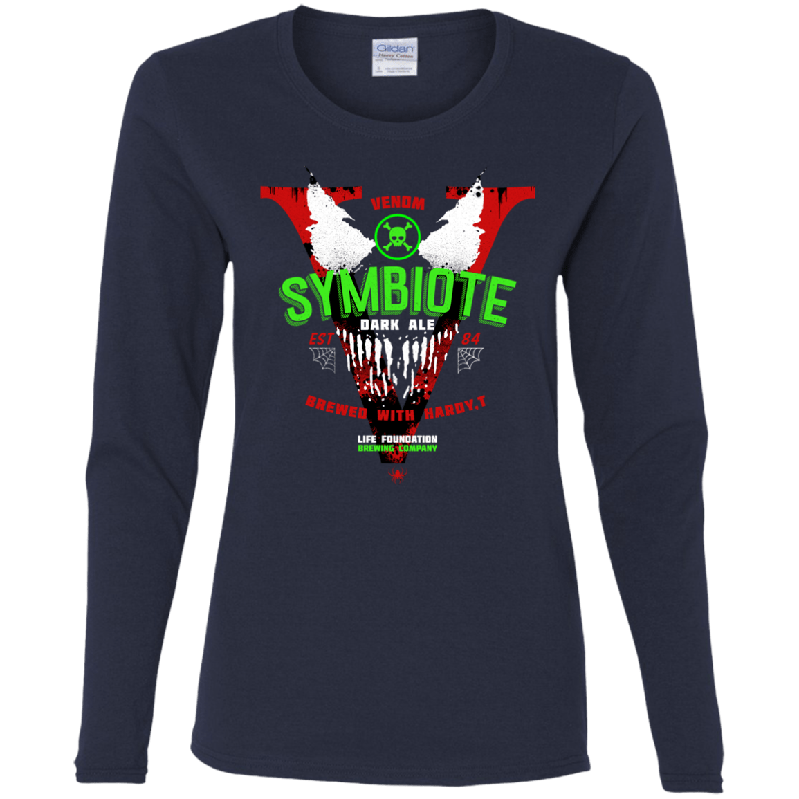 Symbiote Dark Ale Women's Long Sleeve T-Shirt