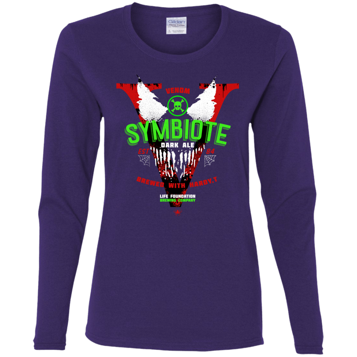 Symbiote Dark Ale Women's Long Sleeve T-Shirt