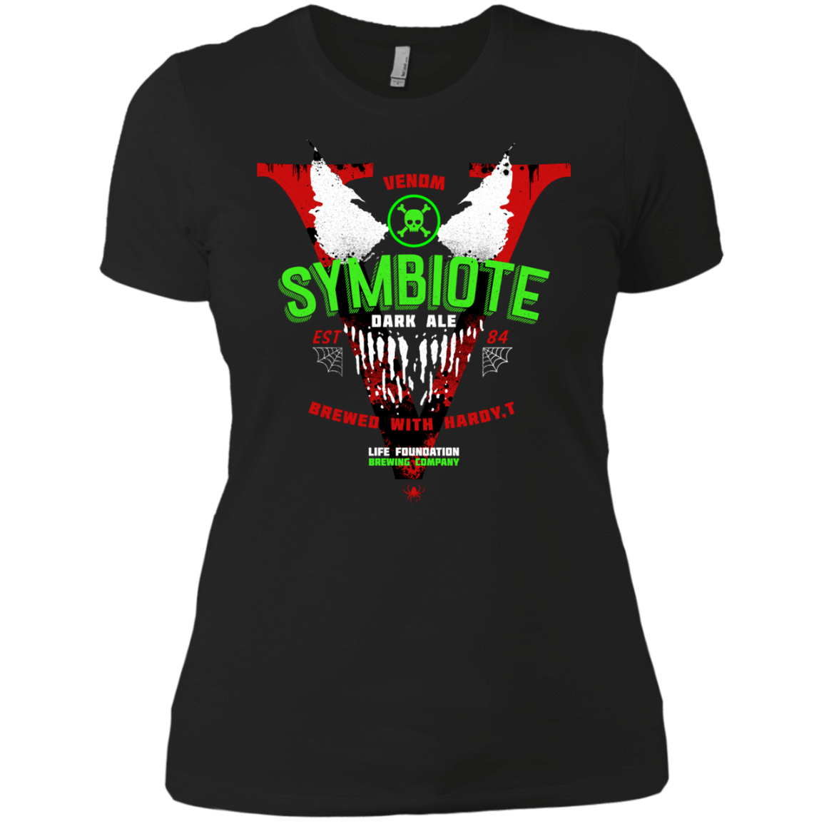 T-Shirts Black / X-Small Symbiote Dark Ale Women's Premium T-Shirt