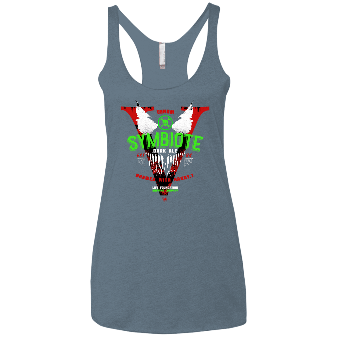 Symbiote Dark Ale Women's Triblend Racerback Tank