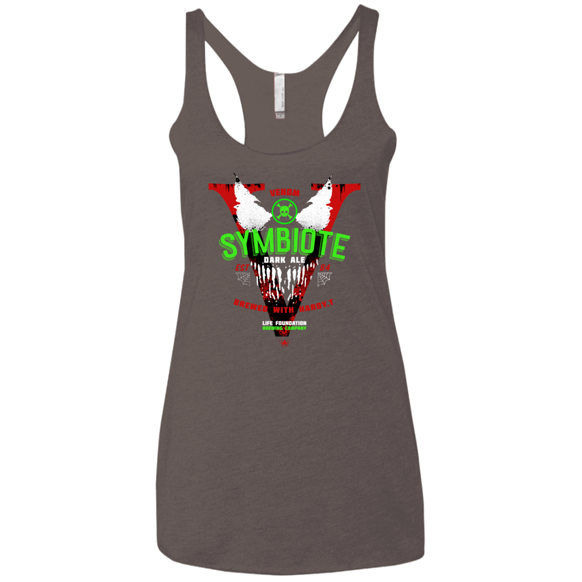 Symbiote Dark Ale Women's Triblend Racerback Tank