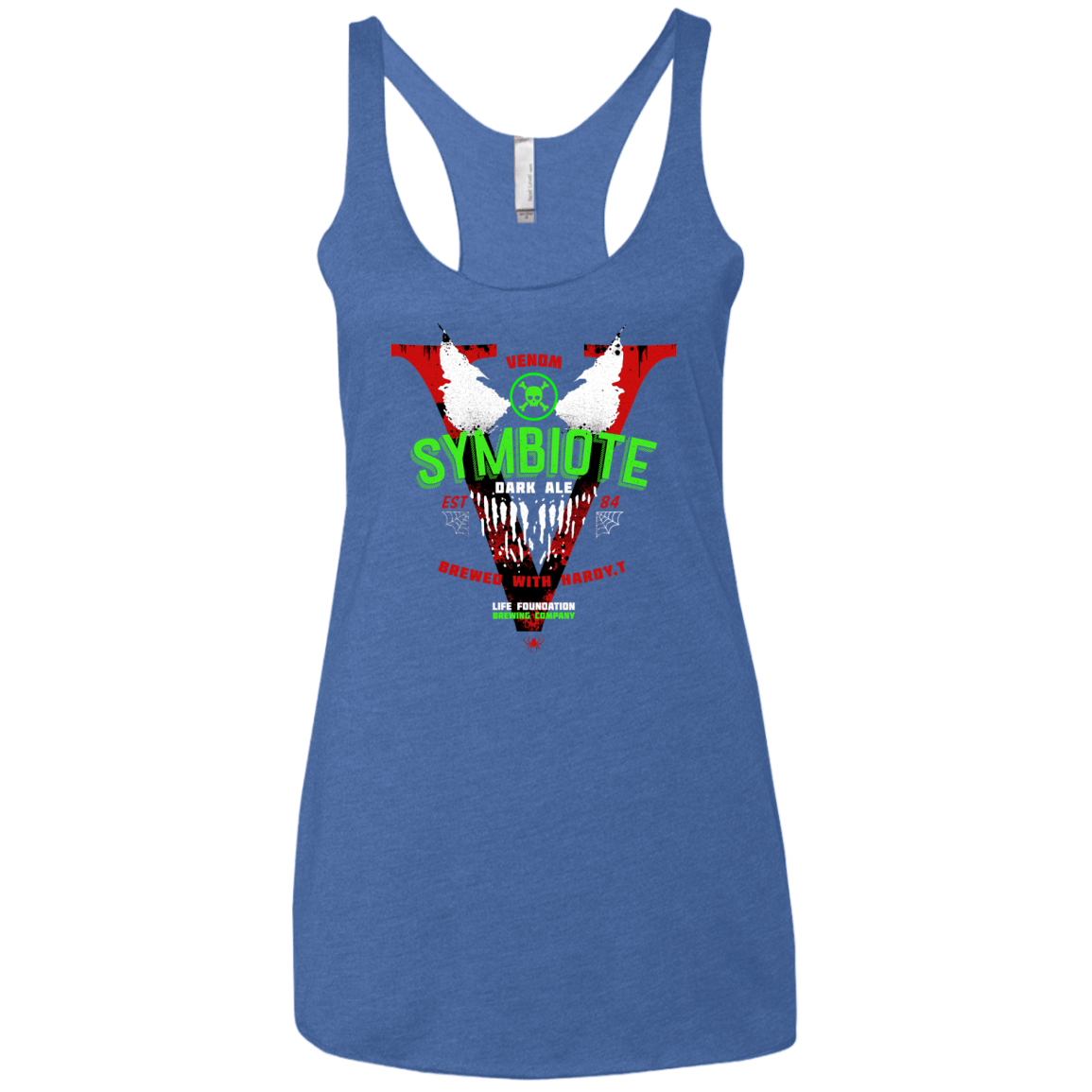 Symbiote Dark Ale Women's Triblend Racerback Tank