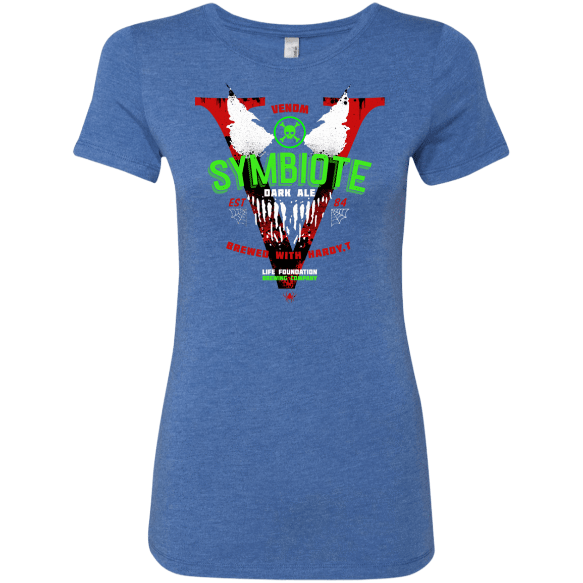 T-Shirts Vintage Royal / S Symbiote Dark Ale Women's Triblend T-Shirt
