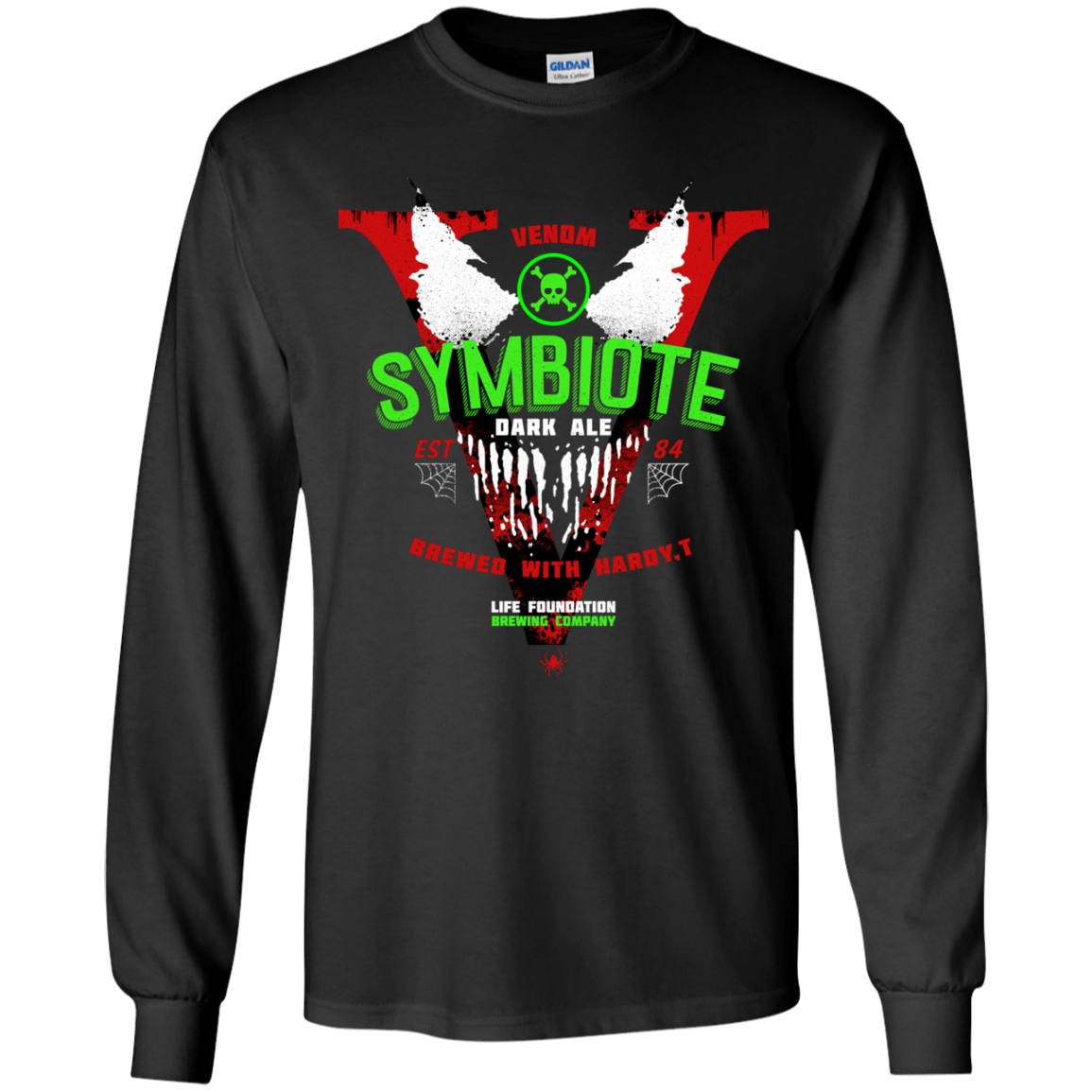 Symbiote Dark Ale Youth Long Sleeve T-Shirt