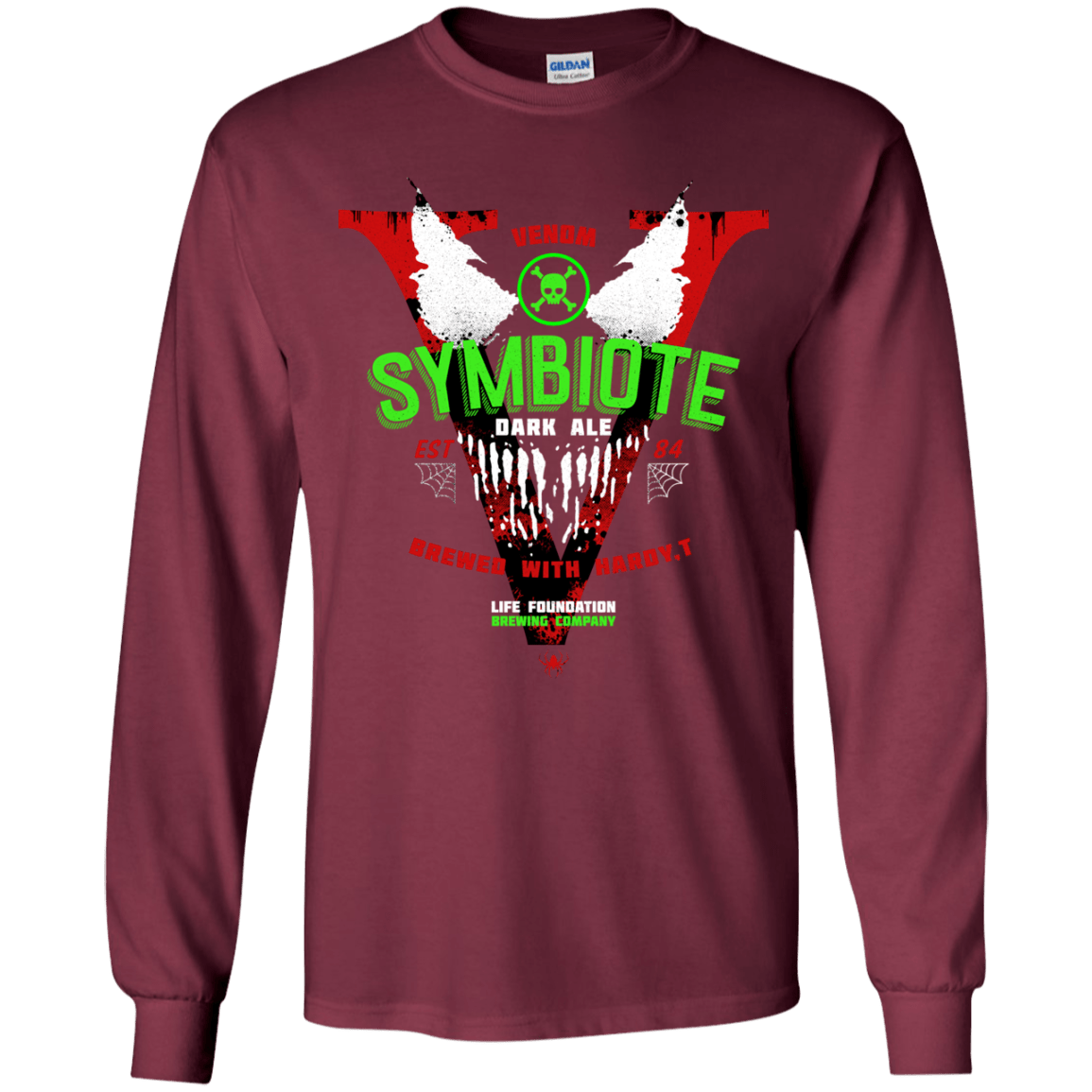 Symbiote Dark Ale Youth Long Sleeve T-Shirt