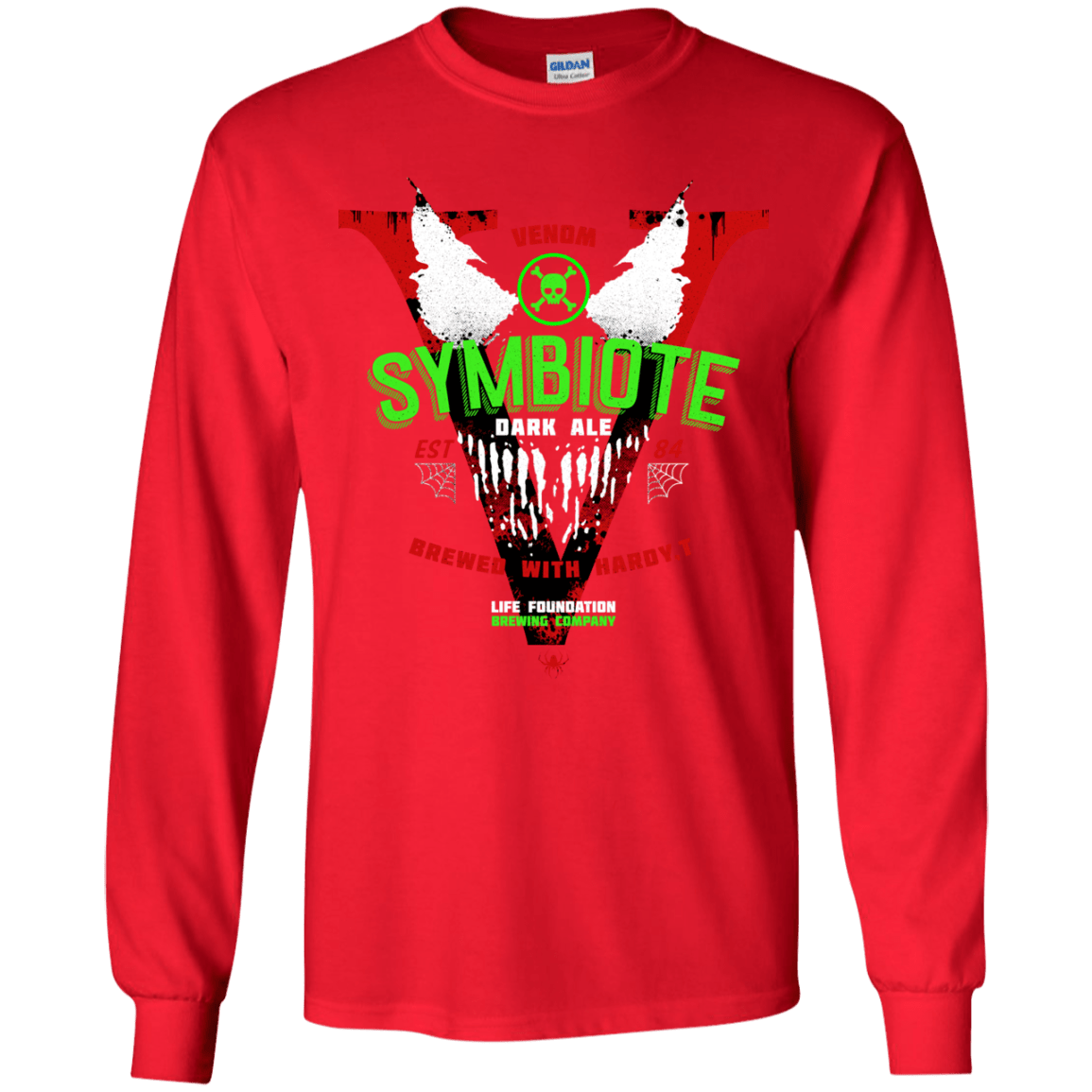 Symbiote Dark Ale Youth Long Sleeve T-Shirt