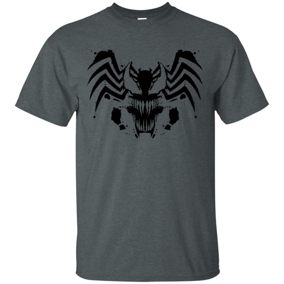 T-Shirts Dark Heather / Small Symbiote Rorschach T-Shirt